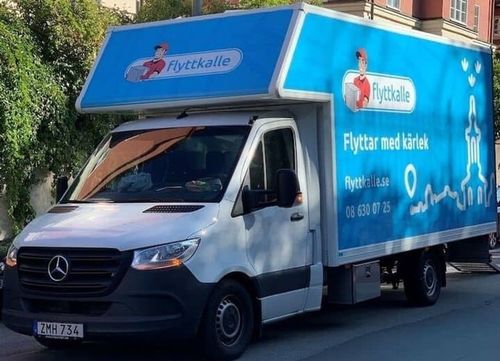 Företagsbild på Flyttkalle AB – En flyttare i Stockholms län