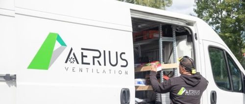 Företagsbild på Aerius Ventilation AB – Ett VVS-företag i Stockholms län