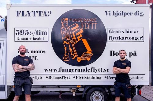 Företagsbild på Fungerande Flytt Stockholm AB – Ett flyttföretag i Hässelby