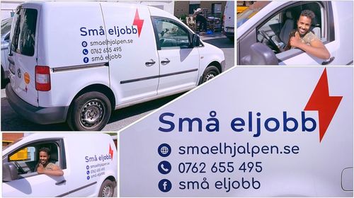 Företagsbild på Småelhjälpen AB – En elektriker i Stockholms län