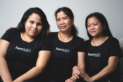 Företagsbild på Hemkärt AB – En städare i Stockholms län