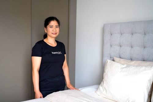 Företagsbild på Hemkärt AB – Ett städföretag i Stockholms län