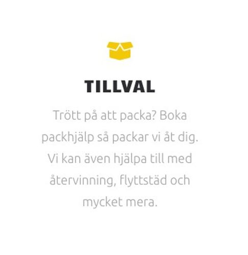 Företagsbild på Pick Up Storage – Ett flyttföretag i Upplands Väsby