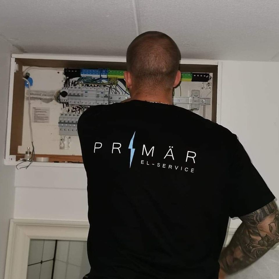 Företagsbild på Primär El-Service – Ett elföretag i Stockholms län