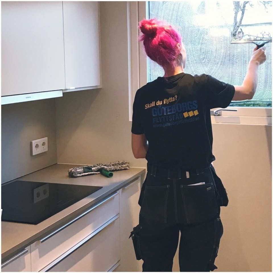 Företagsbild på Göteborgs Flyttstäd – En städare i Västra Götalands län