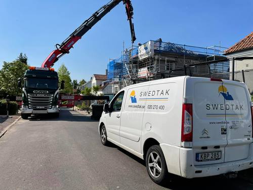 Företagsbild på Swedtak Skåne – En takläggare i Skåne län