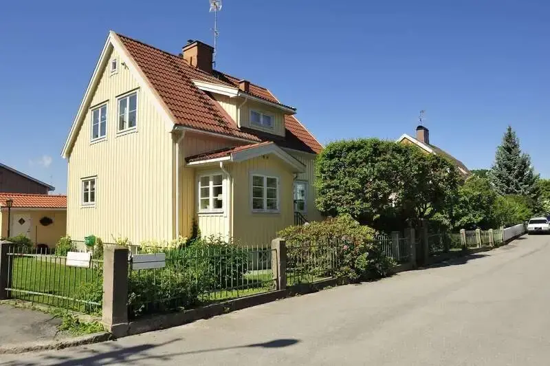 Nylagt villatak med takpannor, utfört av takläggare från Swedtak Skåne
