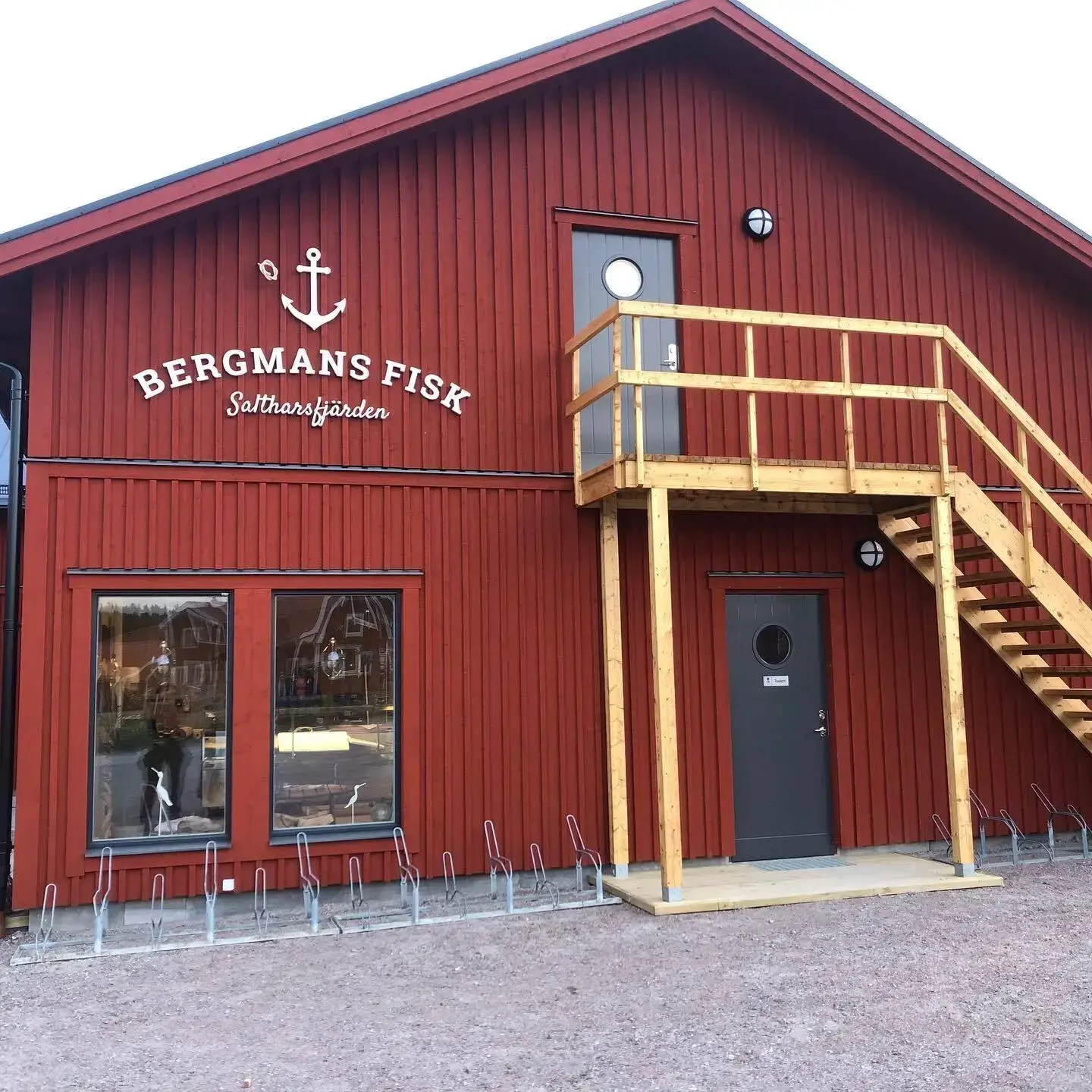 Fasadmålning i Sandviken