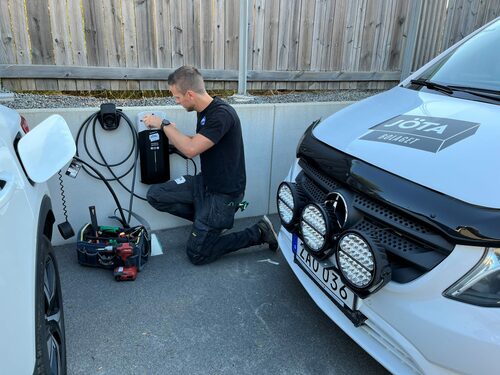 Företagsbild på JÖTA Bolaget AB – En elektriker i Uppsala län