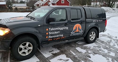 Företagsbild från Wolf Tak & Fix AB