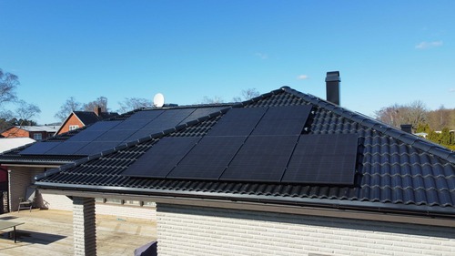 Solcellsinstallationer på tak