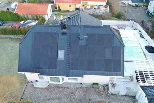 Takintegrerade solceller