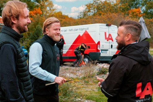 Enmalm - tvätta tak Dalarna