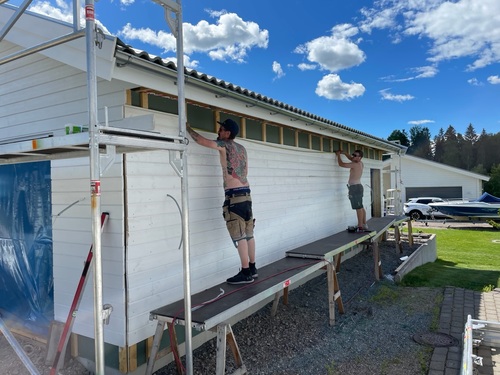 Fasadrenovering