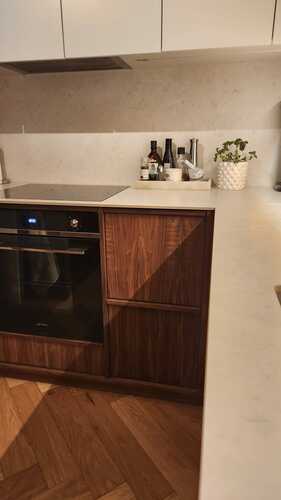 Träluckor köksrenovering Danderyd