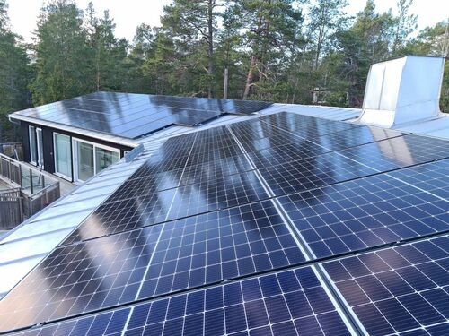 Företagsbild på Takkraft AB – solcellsföretag i Stockholms län