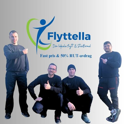 Företagsbild på Flyttella- Flyttfirma & Städfirma i Stockholm – En flyttare i Stockholms län