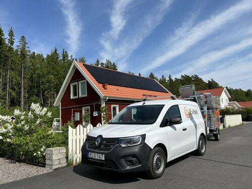 Företagsbild på Evisol AB – En solcellsföretag i Västra Götalands län
