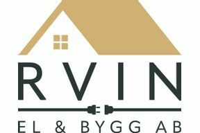 Logotyp RVIN El & Bygg AB