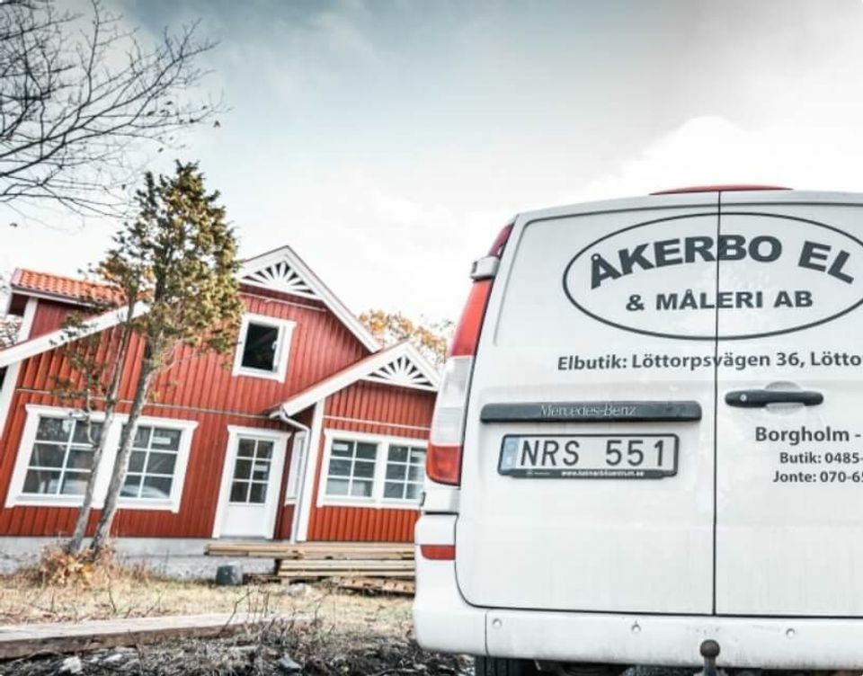 Bild på Åkerbo El och Måleri AB – elföretag & elektriker i Löttorp (Kalmar län)