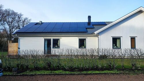 Företagsbild på Täta Tak Energi – Ett solcellsenergi företag i Påarp 2023