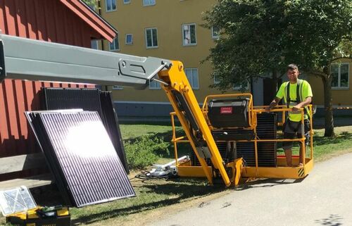 Företagsbild på GoSoL Energi AB – Ett solcellsenergi företag i Hägersten