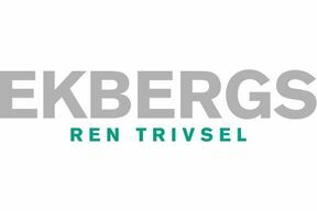 Logotyp Ekbergs Fönsterputs & Städ Varberg