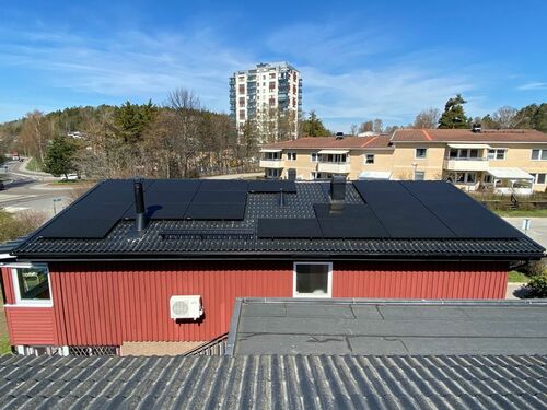 Företagsbild på PV Solenergi – Ett solcellsenergi företag i Stockholms län