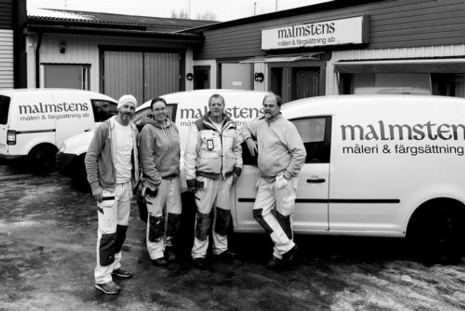 Företagsbild på Malmstens Måleri och Färgsättning AB – Ett måleriföretag i Stockholms län