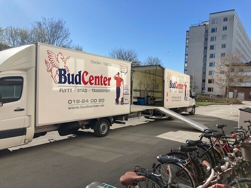 Företagsbild på BudCenter – Ett flyttföretag i Uppsala