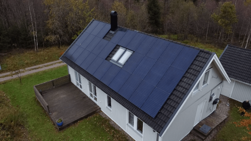 Solcellsinstallationer på tak
