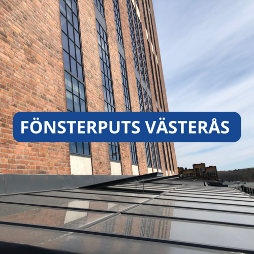 Företagsbild på Mälardalens Fönsterputs – städare i Västmanlands län