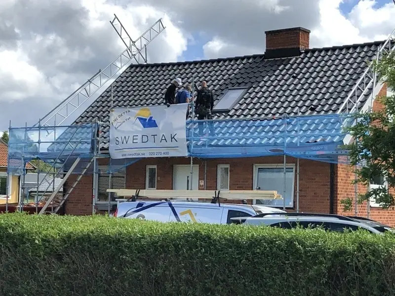 Medarbetare på Swedtak Skåne, takföretag med kontor i Helsingborg