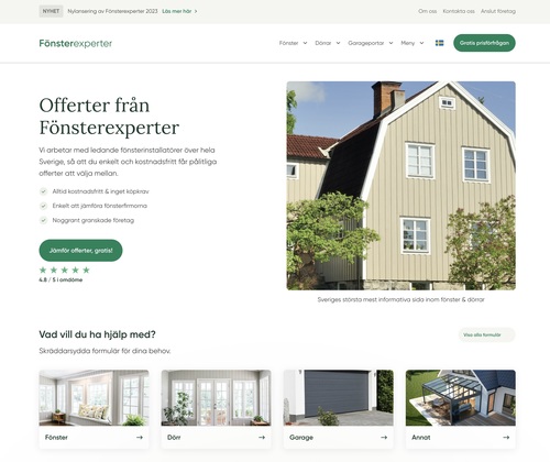 Leads från Fönsterexperter.