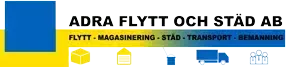 Adra Flytt och Städ AB logotyp