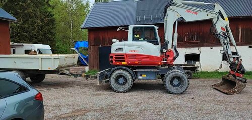 hahnes entreprenad grävmaskin