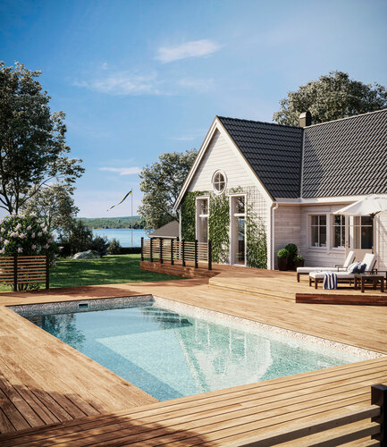 Installation av pool