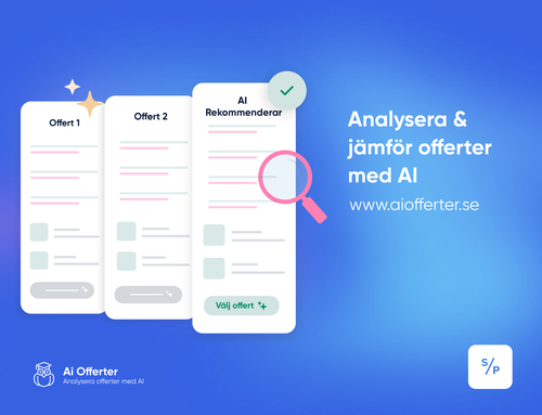 Smartproduktions AI-tjänst hjälper dig analysera och jämföra offerter med AI