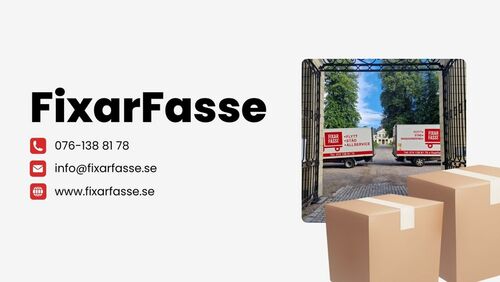Bild på FixarFasse – flyttföretag & flyttare i Falköping (Västra Götalands län)