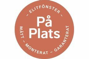 Logotyp Elitfönster På Plats Ystad