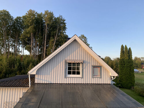 Nya vindskivor i Värmland