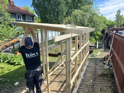 Företagsbild på Team 4 Byggservice AB – Ett snickeriföretag i Borlänge