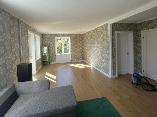Renovering av vardagsrum i Ludvika