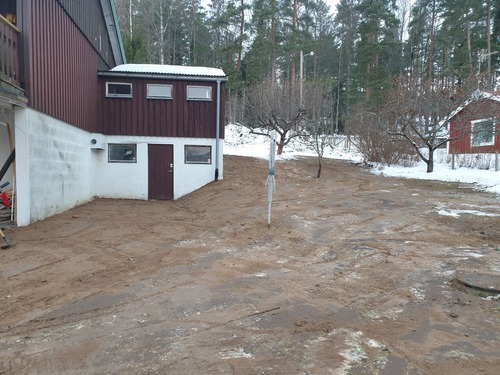 återställning av tomt