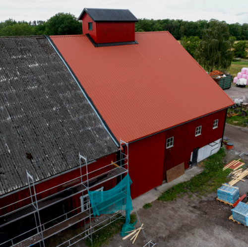 Företagsbild på Husdesign Gruppen Sverige AB – Ett takföretag i Västmanlands län