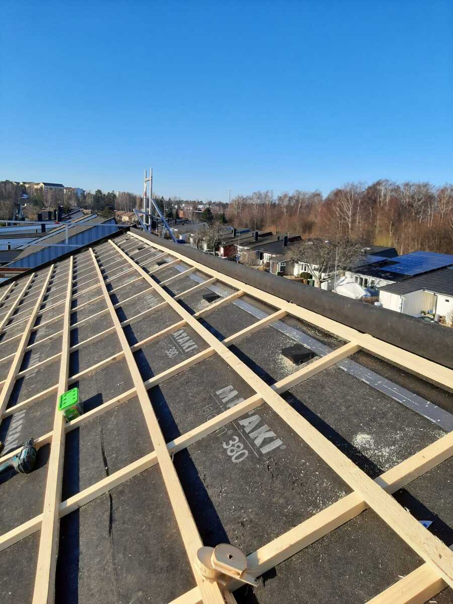 Bild från Takmästare i Sverige AB