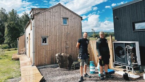 Företagsbild på Halmstad Värmepumpcenter AB – rörmokare i Hallands län