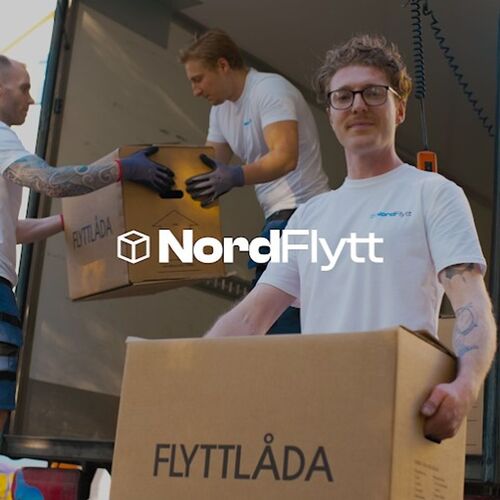 Företagsbild på Nordflytt – flyttare i Stockholms län