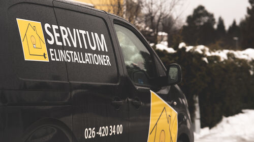Företagsbild på Servitum Elinstallationer – En elektriker i Gävleborgs län
