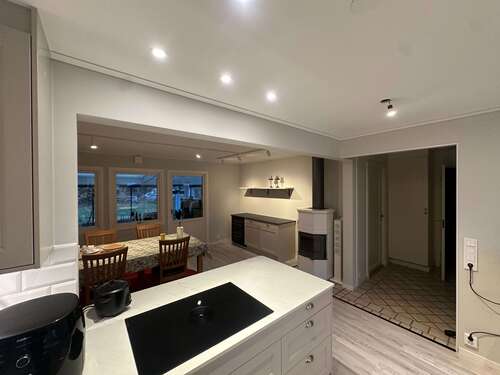 vackert modern kök med exklusiva materialval